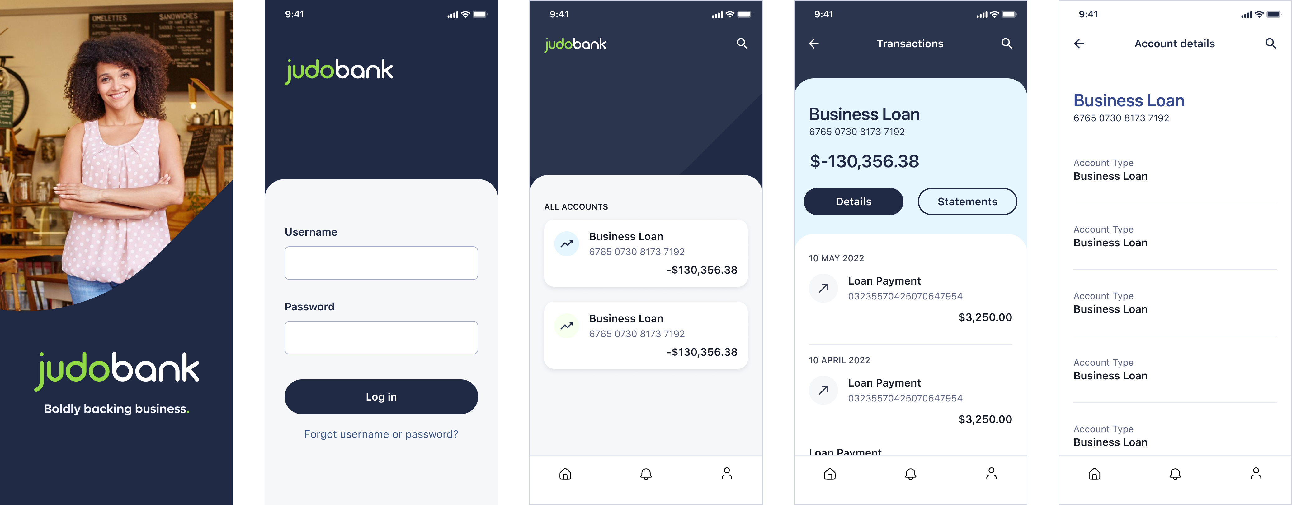 Key screens